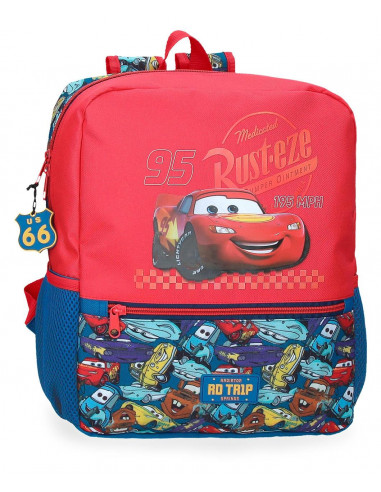 20223D3 ADAPT. BACKPACK  33CM. CARS RD TRIP